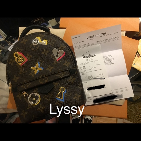 BNWT Louis Vuitton Mini Palm Springs Backpack - Picture 5 of 6